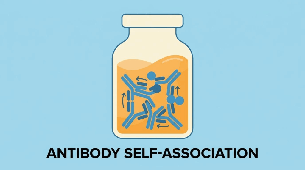 antibody self association